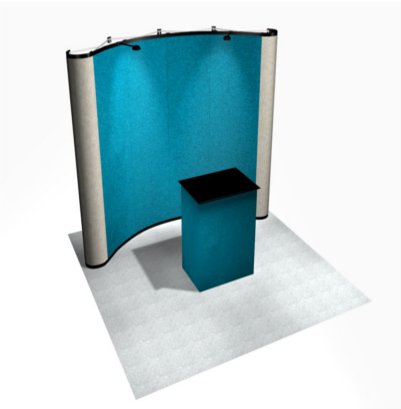 10' Pop Up Trade Show Display Booth