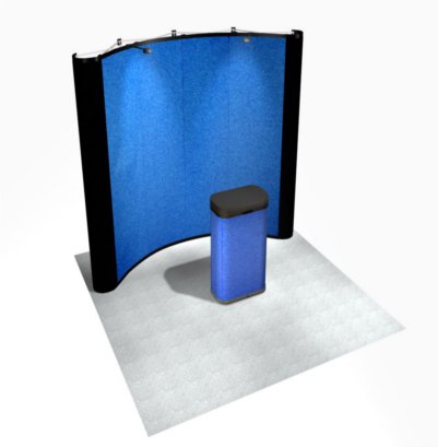 10' Pop Up Trade Show Display Booth