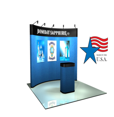Detachable graphics pop up display